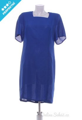 Dámské elegantní šaty xxx XL, modrá #20078155034774