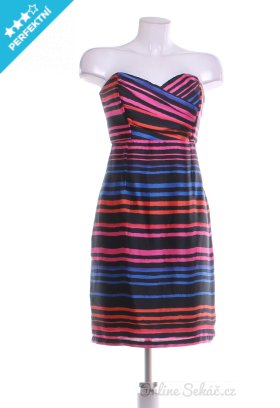 Dámské letní šaty H&M 44, červená/modrá/růžová #20286073033005