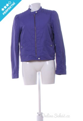 Dámská jarní či podzimní bunda H&M XL, fialová #17280091113547