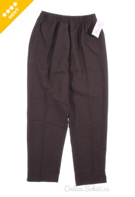 Dámské plátěné kalhoty D&W nový L, hnědá #17254081236195