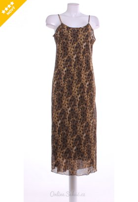 Dámské letní šaty MNTEX nový XL, hnědá #18112083914950