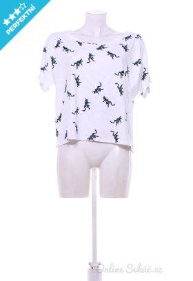 Dámské pyžamo s dlouhými nohavicemi xxx M, bílá/černá/zelená #20285083640595