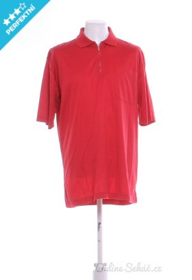 Pánské tričko s krátkým rukávem Q.A. M, červená #19097101037516 